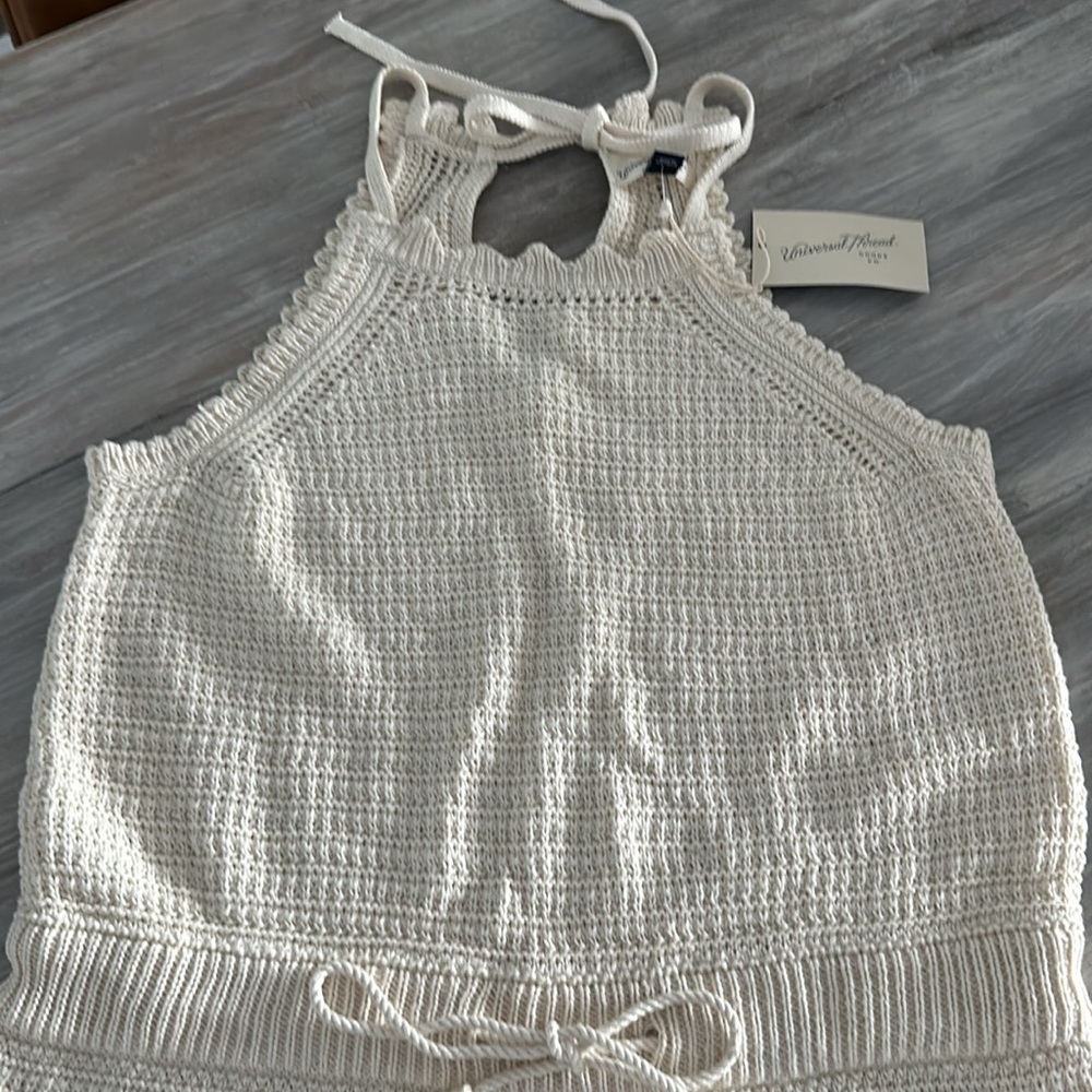 Universal Thread Crochet Romper - Picture 2 of 5